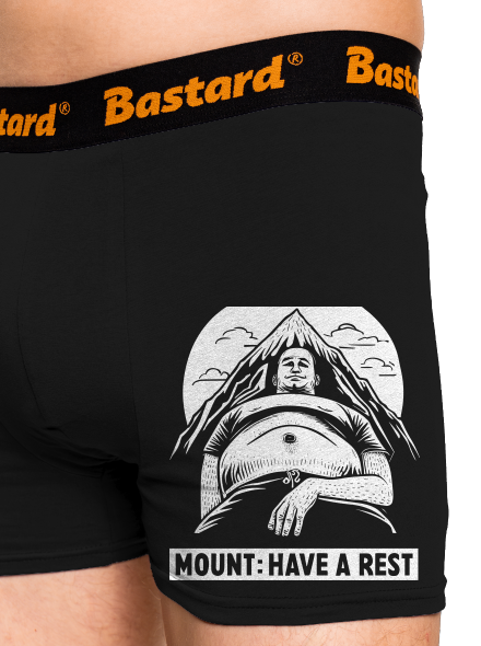 Mount have a rest boxeralsó Black