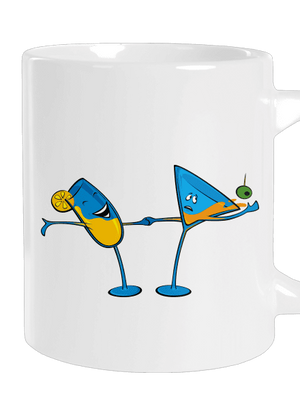 Drinx nagy bögre White