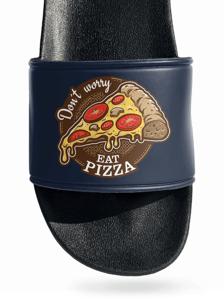 Pizza papucs Navy