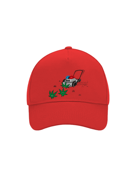 Ganja bust baseballsapka Classic Red