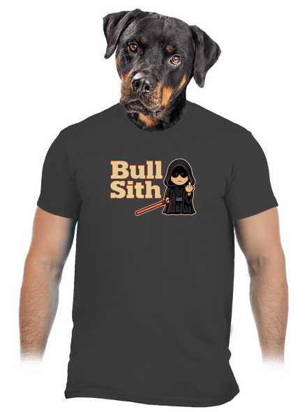 Bull sith férfi póló Dark Grey