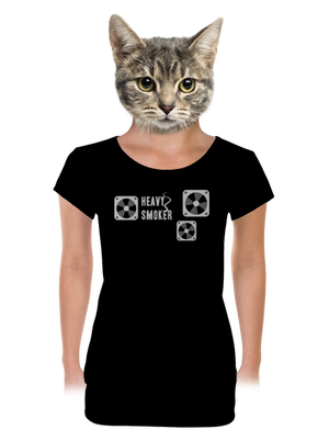 női póló elasztikus alsó szegéllyel