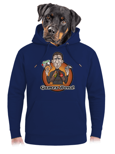 Games Bond unisex prémium pulóver Navy