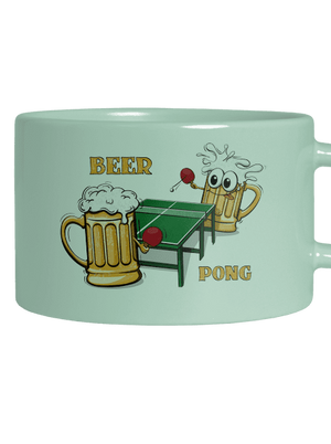 Beer pong macaron bögre Mint Macaron