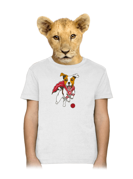 Jack Russell gyerek póló White