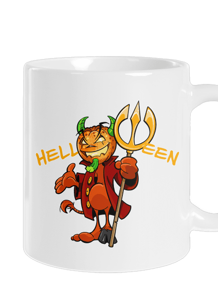 Helloween hagyományos bögre White