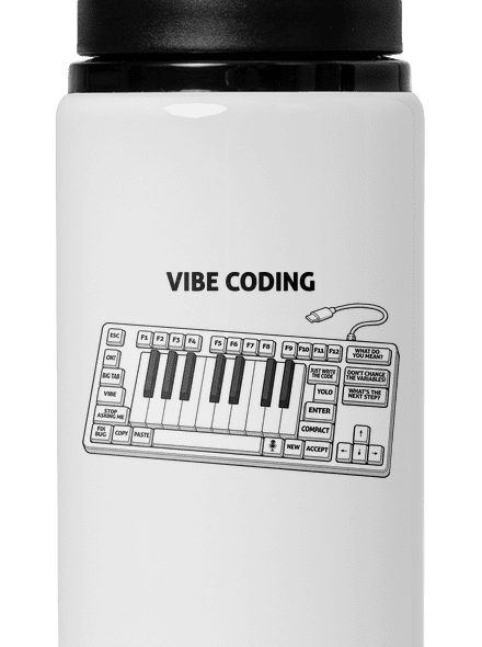 Vibe coding kulacs White