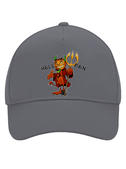 Helloween baseballsapka Graphite grey