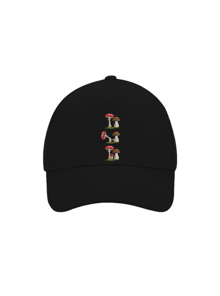 A gombakrónikából baseballsapka Black