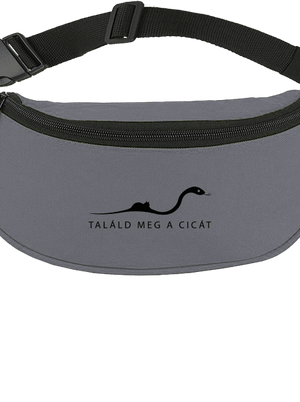 Találd meg a cicát övtáska Graphite