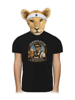 Germinator gyerek sport póló Black