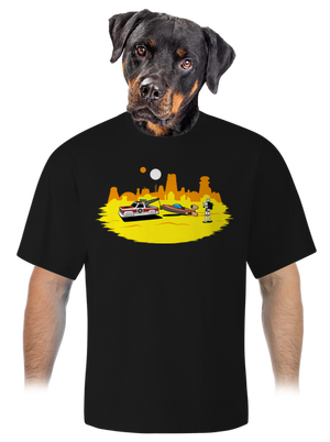 unisex túlméretezett póló