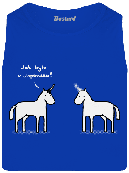 Pornókürt férfi trikó Royal Blue