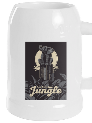 Back to the jungle söröskorsó White