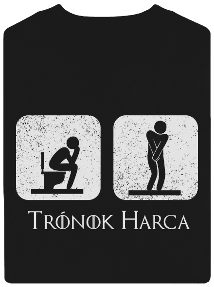 Trónok Harca unisex crewneck Black