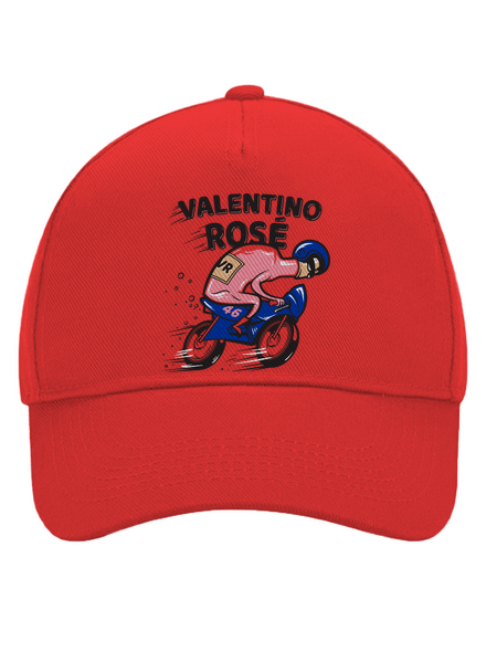 Valentino Rosé baseballsapka Classic Red