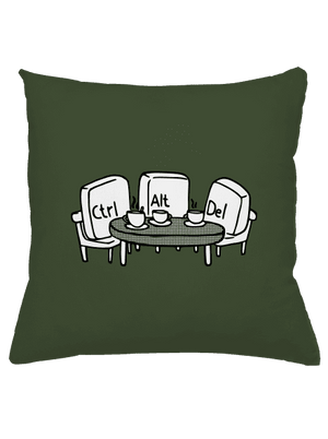 Elválaszthatatlan haverok párna Olive Green