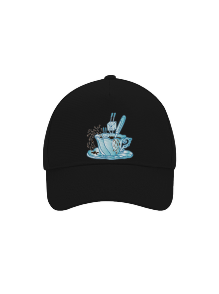 Cukorfüggő baseballsapka Black