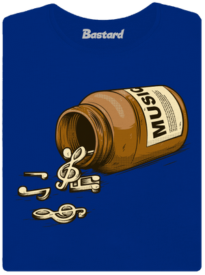 Music Pills női póló Royal Blue Mal