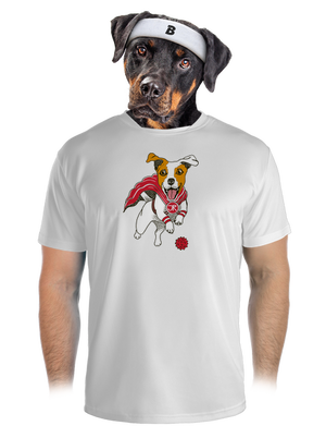 Jack Russell férfi sportpóló White