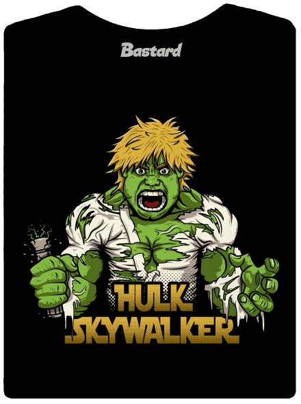 Hulk Skywalker prémium női póló Black