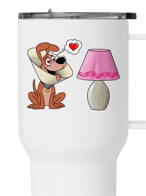 Szerelmes kutya termosz bögre White