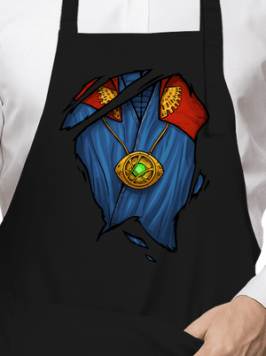 Doctor Inside kötény Black