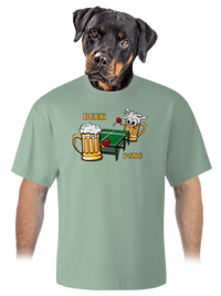 unisex túlméretezett póló