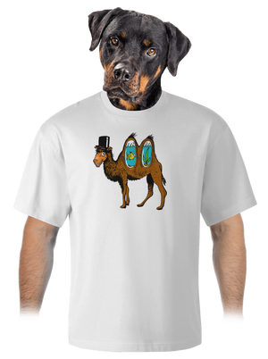 unisex túlméretezett póló
