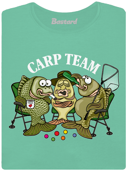 Carp Team prémium női póló Mint Mal