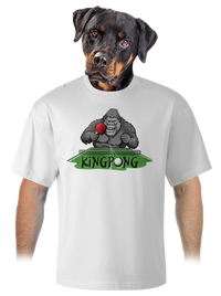 unisex túlméretezett póló