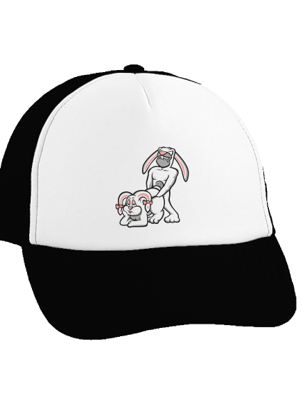Rabbits teherautós sapka Black cap