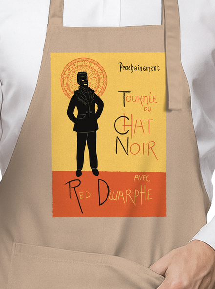 Le Chat Noir kötény Rope