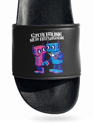 Robotok papucs Black