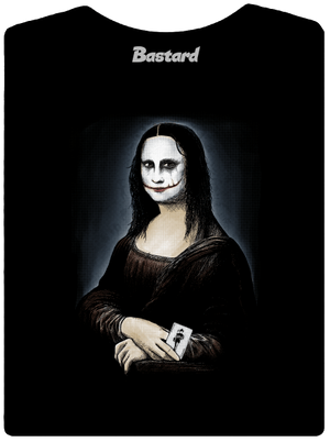 Mona Joker Lisa női póló Black