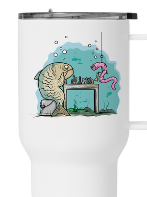 A halat nem lehet kifogni termosz bögre White