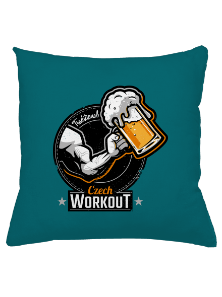 Czech workout párna Blue Turquoise