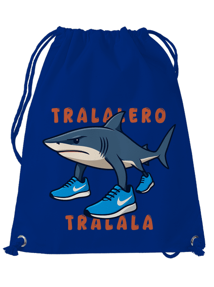 Tralalero Tralala – Italian Brainrot hátizsák Royal Blue Mal