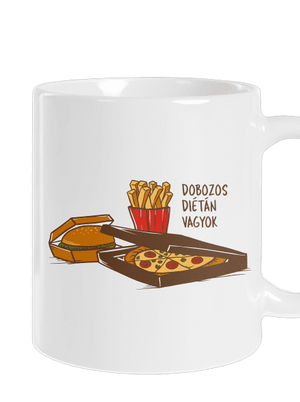 Dobozos diéta hagyományos bögre White