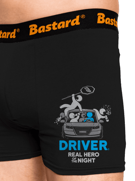 Driver boxeralsó Black