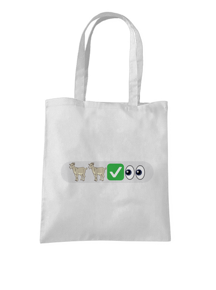 Emoji táska White