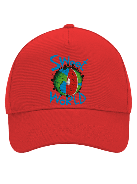 Sweet world baseballsapka Classic Red