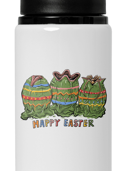 Happy easter kulacs White