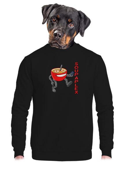 Soupaplex unisex crewneck Black