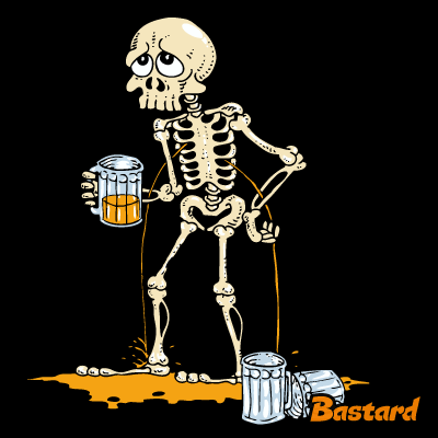 Csontváz és sör