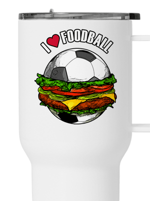 Foodball termosz bögre White