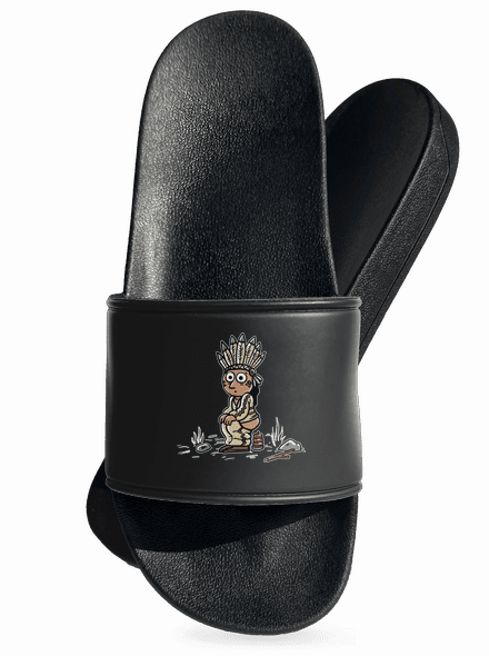 Indián papucs Black