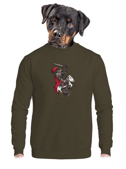 Lovag unisex crewneck Urban Khaki