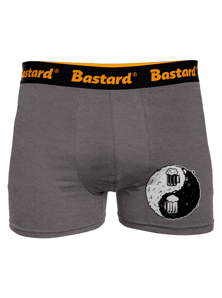 Jin Jang sör boxeralsó Gray Melange