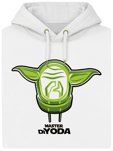 Master DiYoda unisex prémium pulóver Snowwhite
